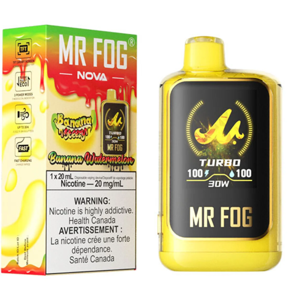 MR FOG NOVA 36K Banana Steezy Watermelon