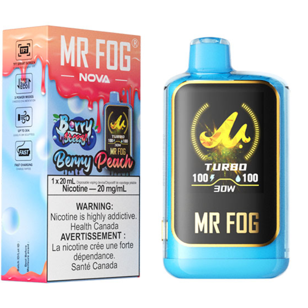 MR FOG NOVA 36K Berry Steezy Peach