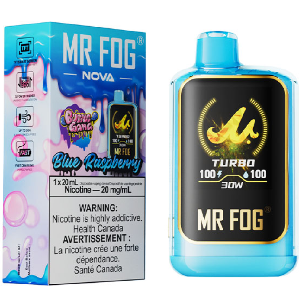 MR FOG NOVA 36K Bubble Gang Blue Raspberry