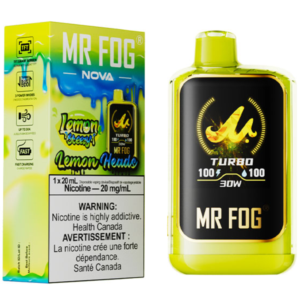 MR FOG NOVA 36K Lemon Steezy Lemon Heads