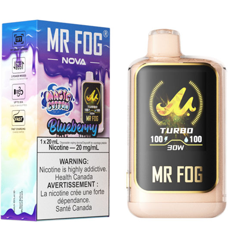 MR FOG NOVA 36K Magic Cotton Blueberry