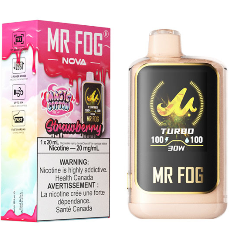 MR FOG NOVA 36K Magic Cotton Strawberry