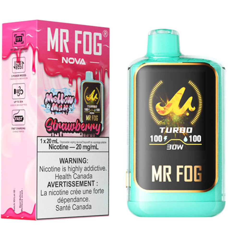MR FOG NOVA 36K Mellow Man Strawberry