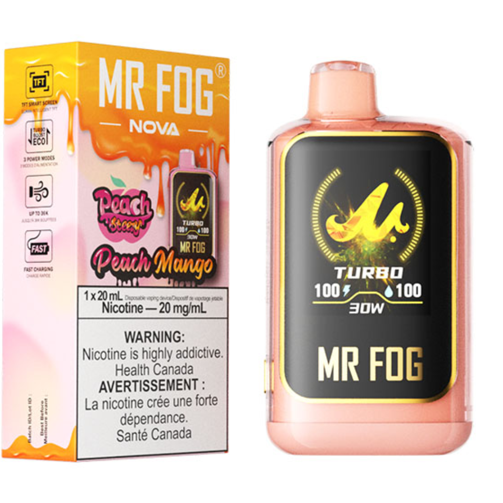 MR FOG NOVA 36K Peach Steezy Mango