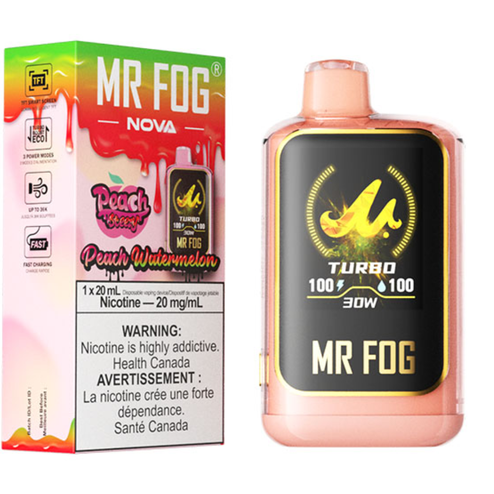 MR FOG NOVA 36K Peach Steezy Watermelon
