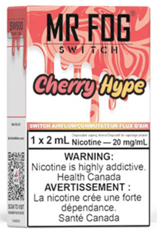 MR FOG SWITCH SW600 Disposable Vape Cherry Hype