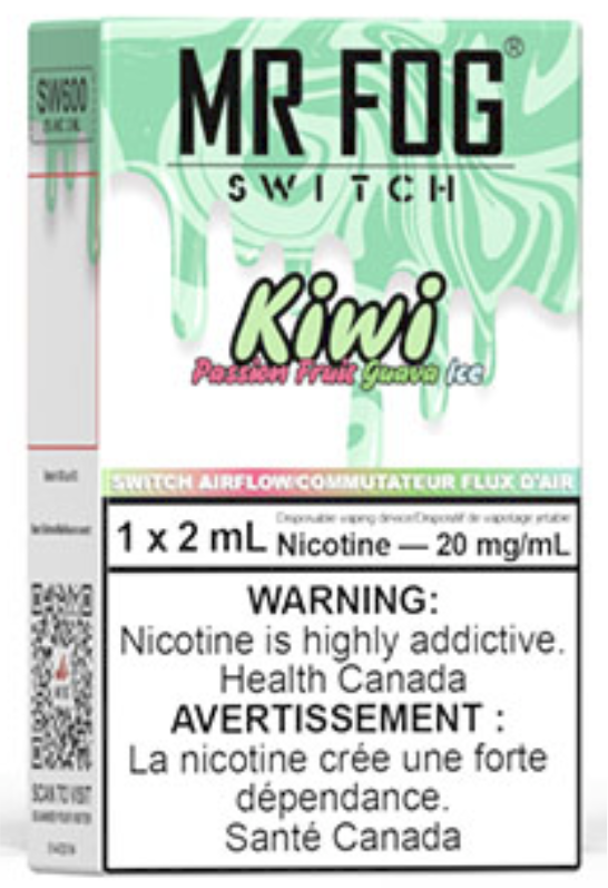 MR FOG SWITCH SW600 Disposable Vape Kiwi Passion Fruit Guava Ice