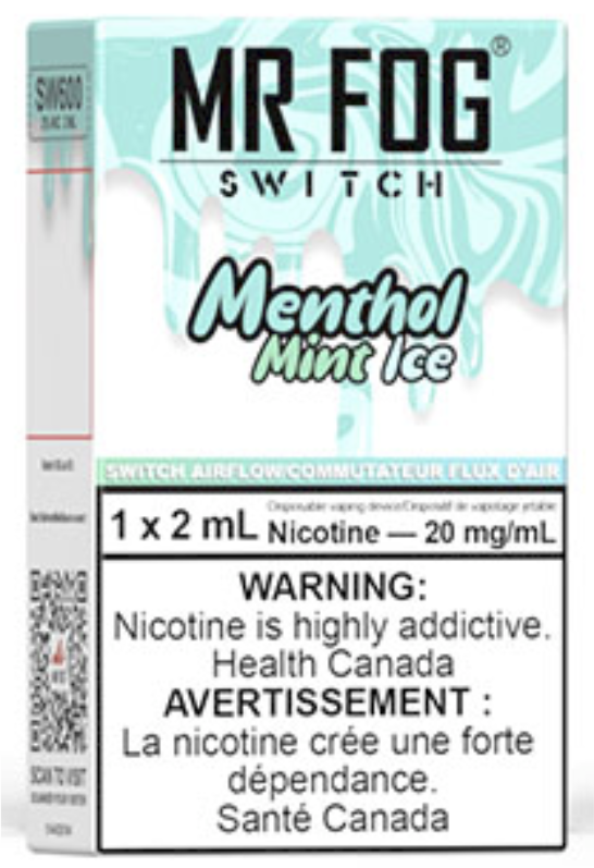 MR FOG SWITCH SW600 Disposable Vape Mint Menthol Ice