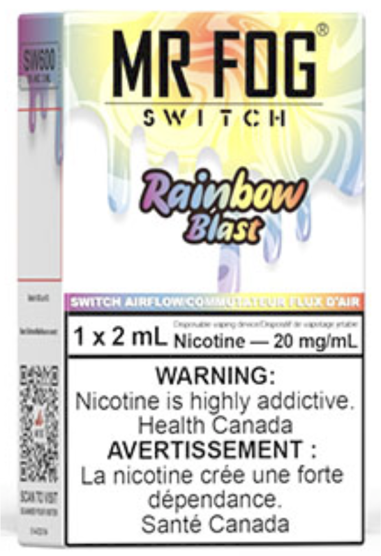 MR FOG SWITCH SW600 Disposable Vape Rainbow Blast