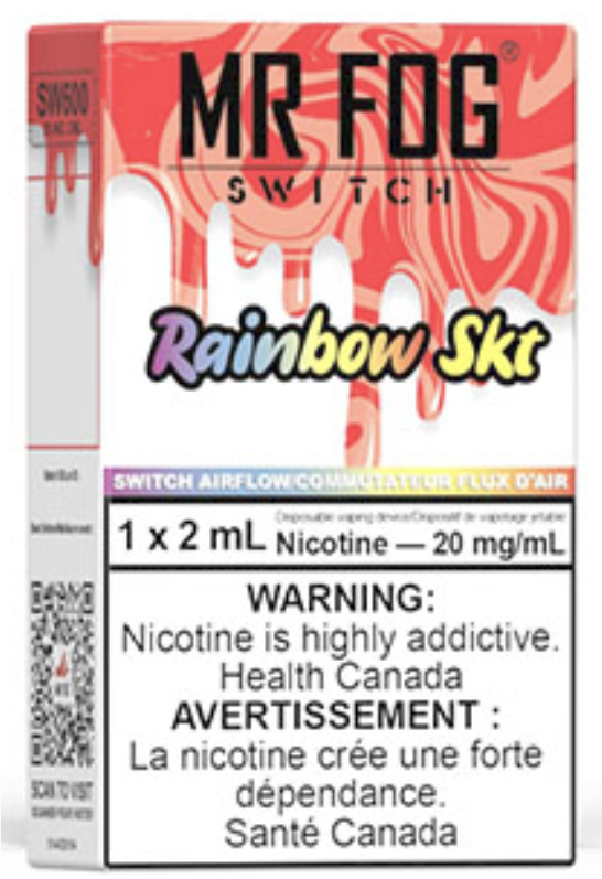 MR FOG SWITCH SW600 Disposable Vape Rainbow Skt