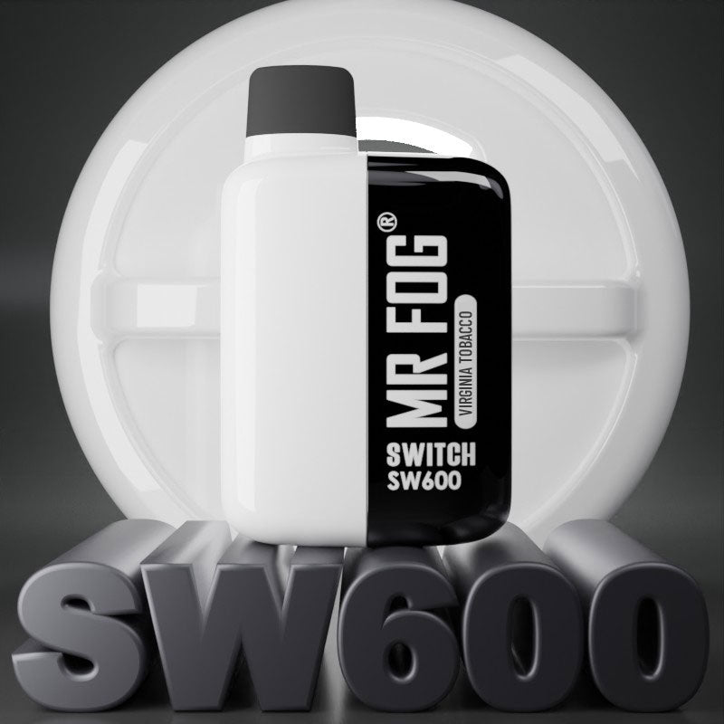 MR FOG SWITCH SW600 Disposable Vape - Virginia Tobacco Cloud Island Vapour MR FOG SWITCH SW600 Disposable Vape - Virginia Tobacco Cloud Island Vapour