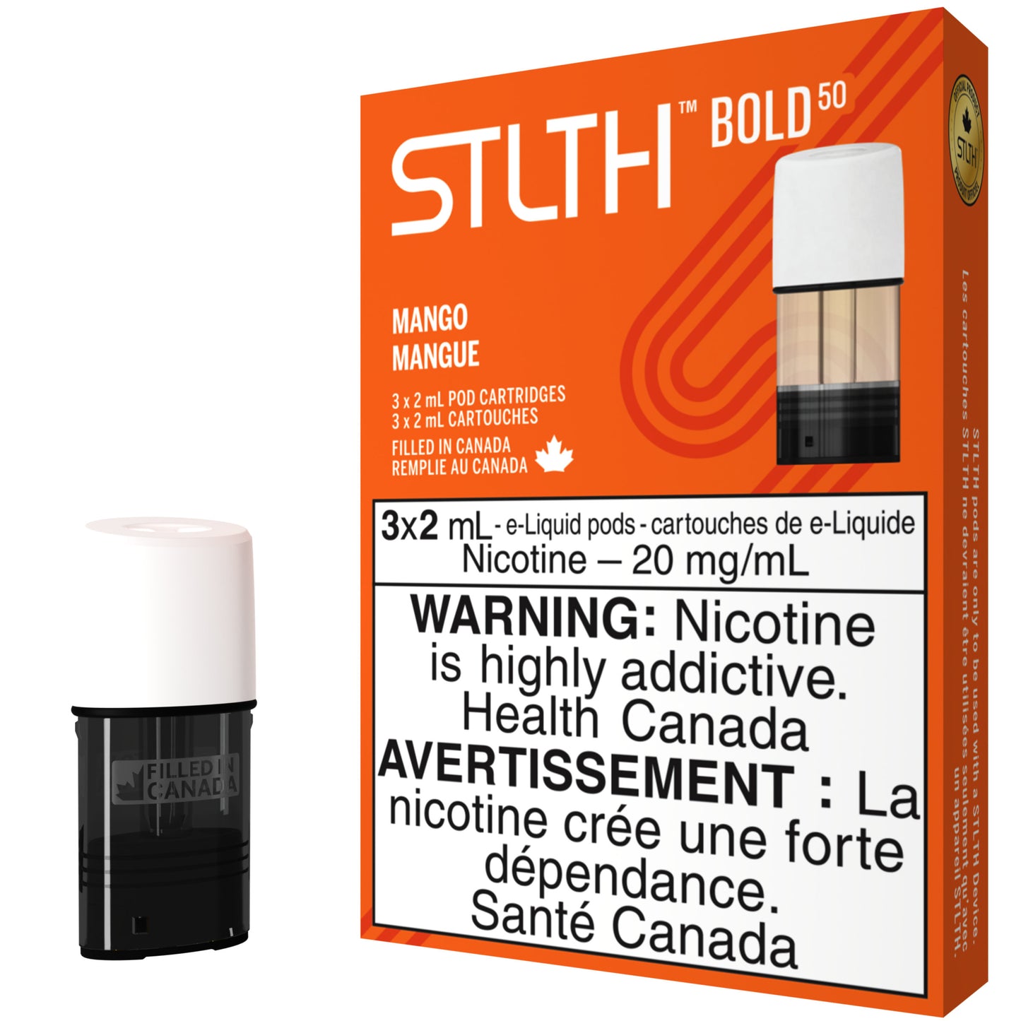 Mango STLTH Pod Pack BOLD 50