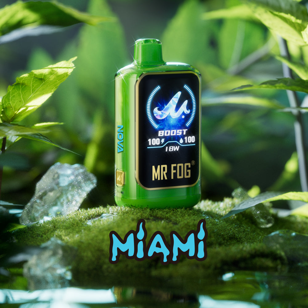 Miami MR FOG NOVA Mint Steezy Disposable Vape