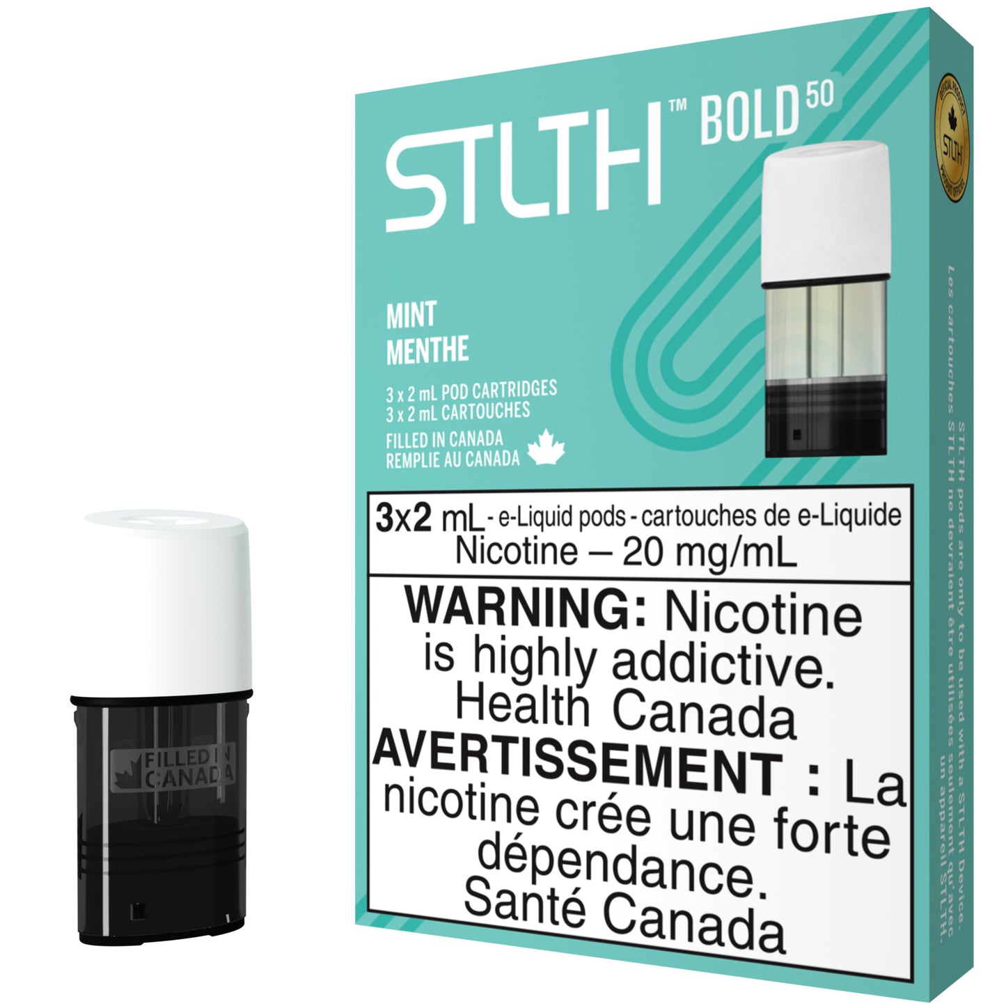 Mint STLTH Pod Pack BOLD 50
