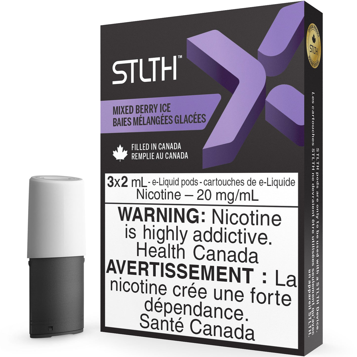 Mixed Berry Ice STLTH X Pod Pack