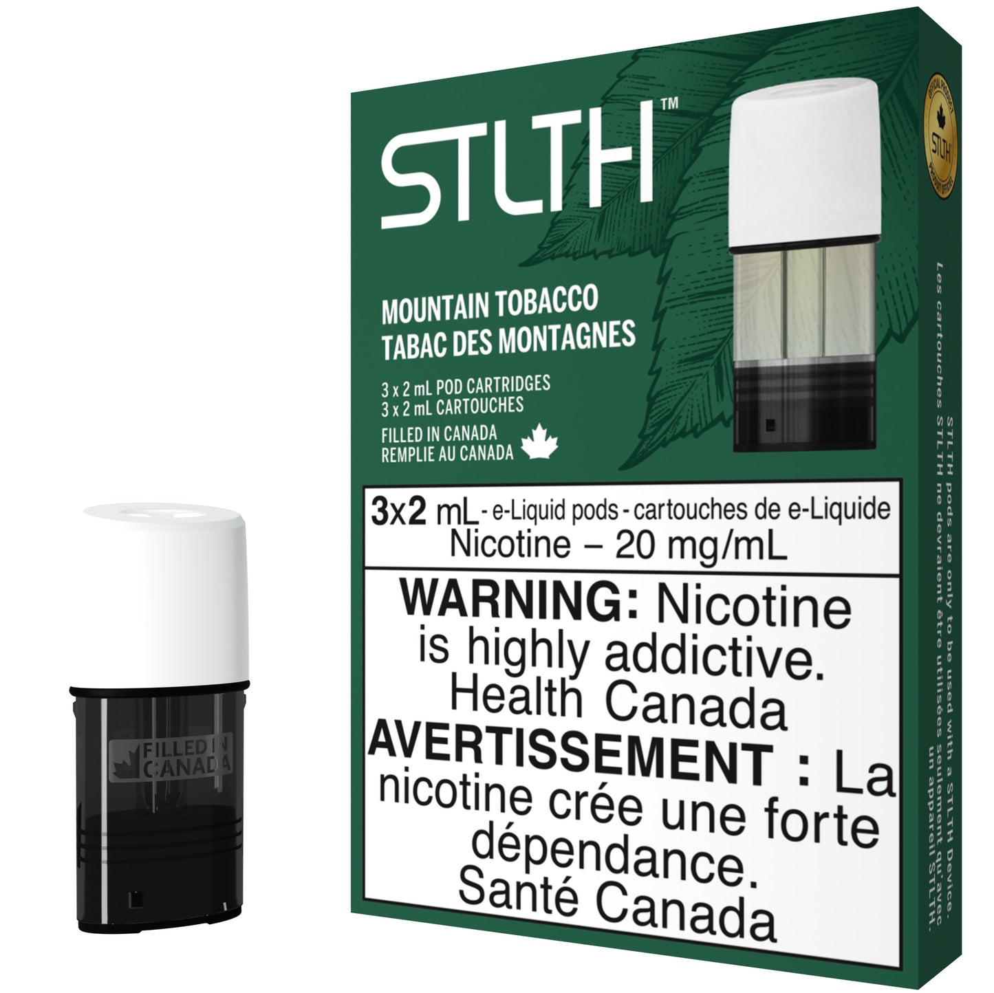 Mountain Tobacco STLTH Pod Pack