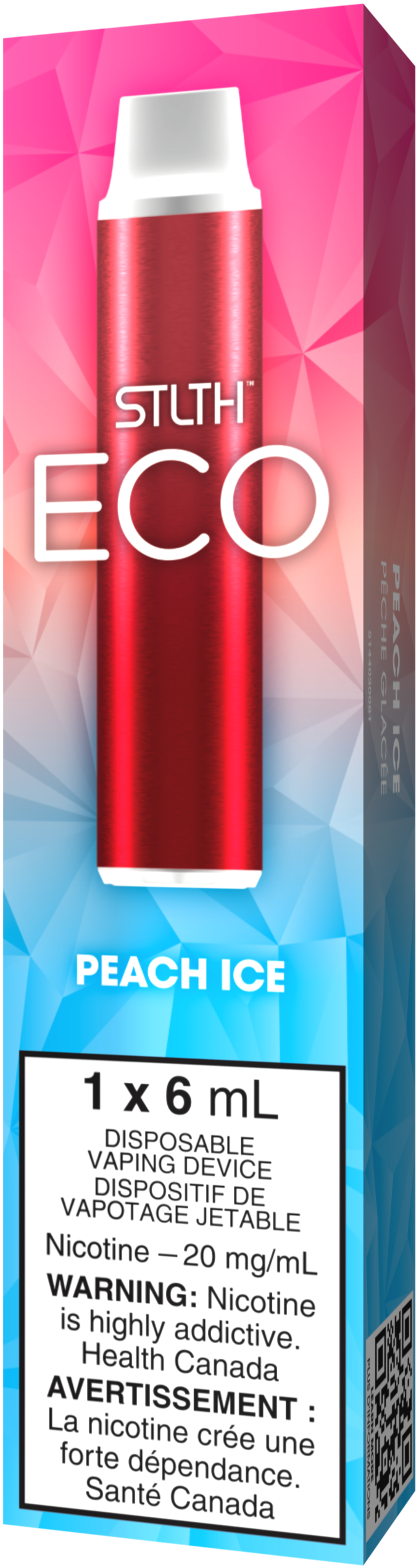 Peach Ice STLTH ECO Disposable Vape