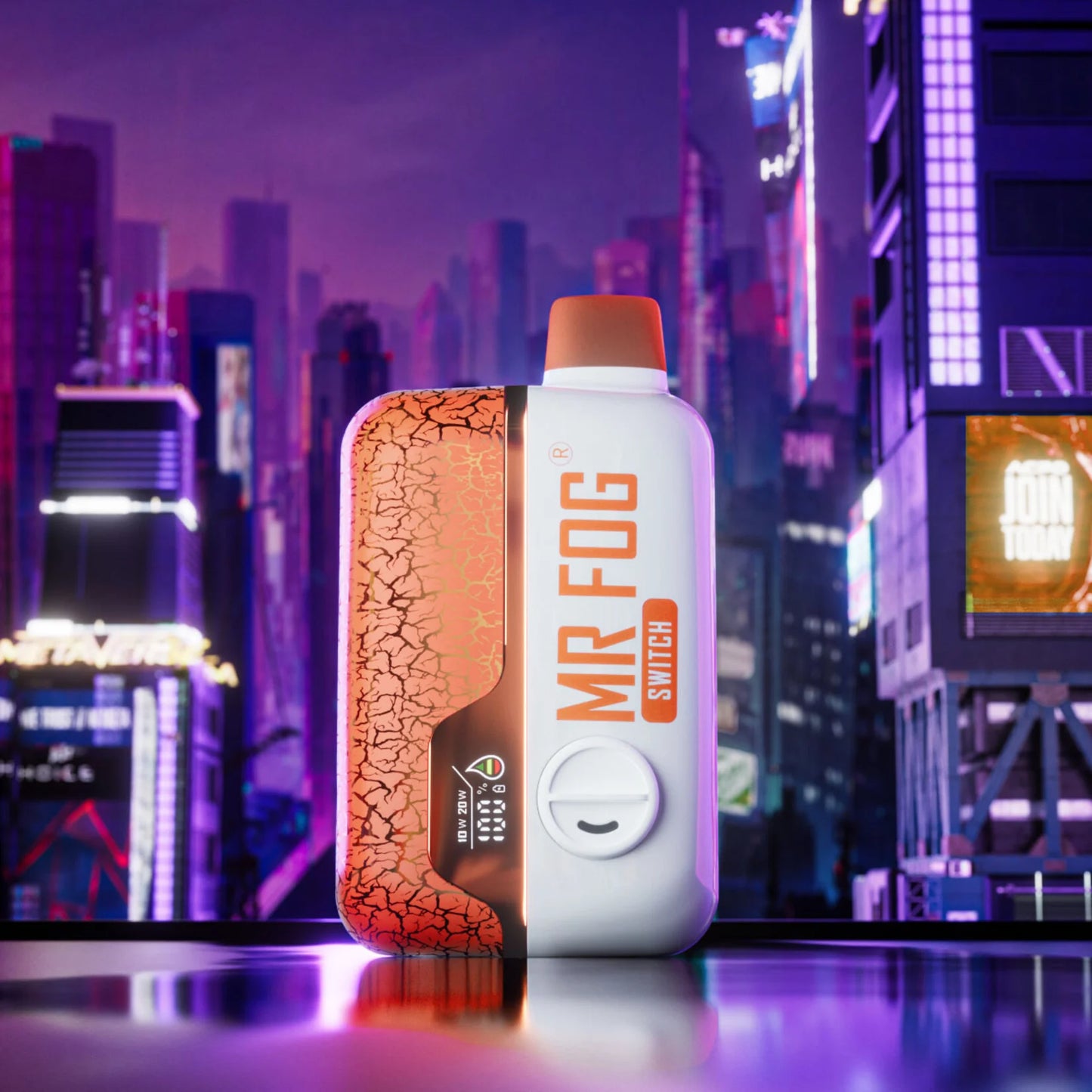 Peach Pineapple Ice MR FOG SWITCH SW15000 Disposable Vape