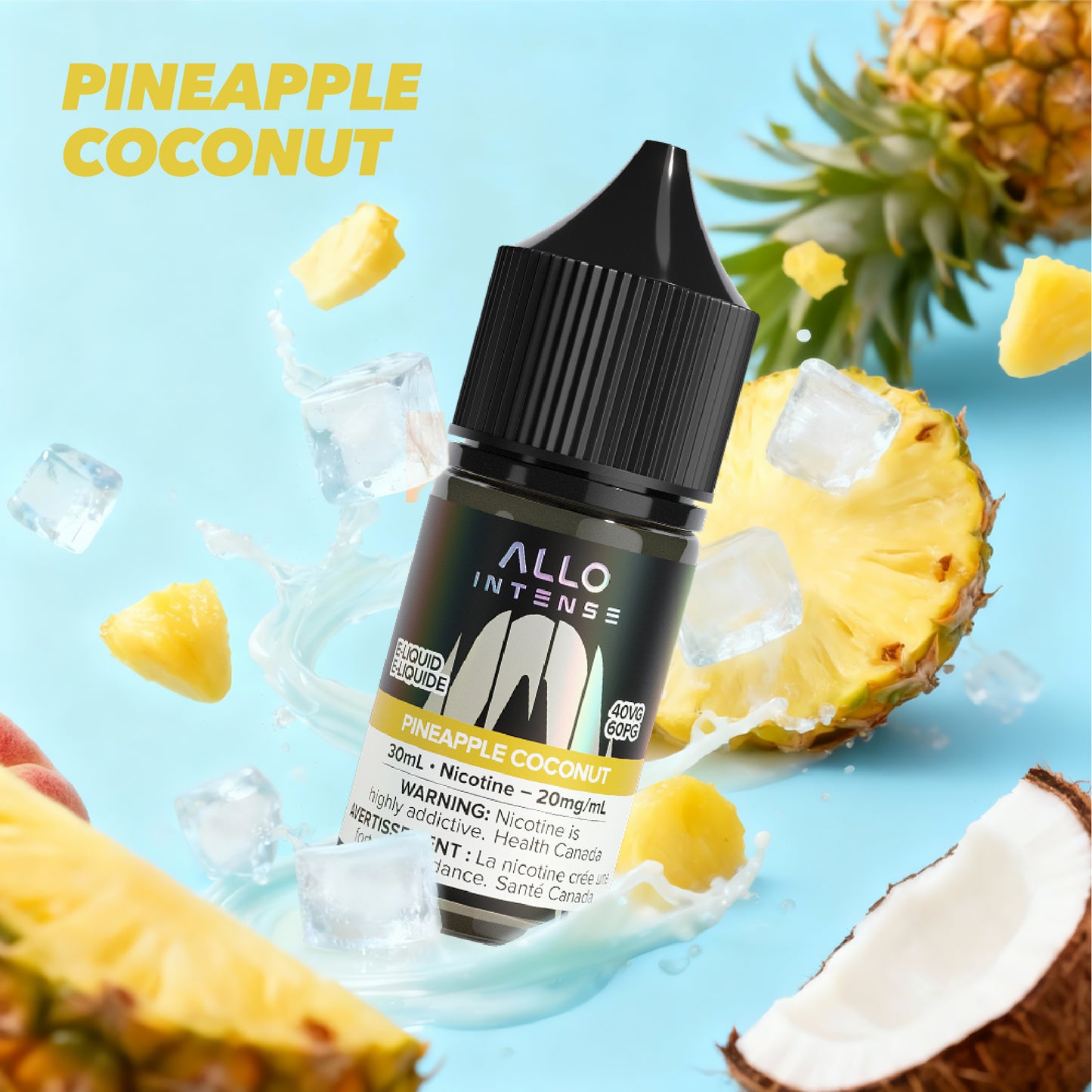Pineapple Coconut Allo Intense E-Liquid 30mL