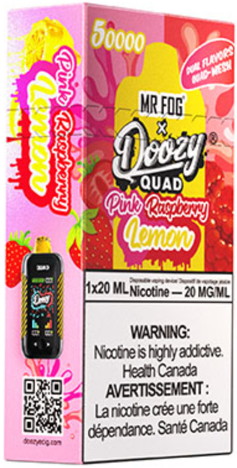 Pink Lemon Raspberry Lemon DOOZY QUAD Disposable