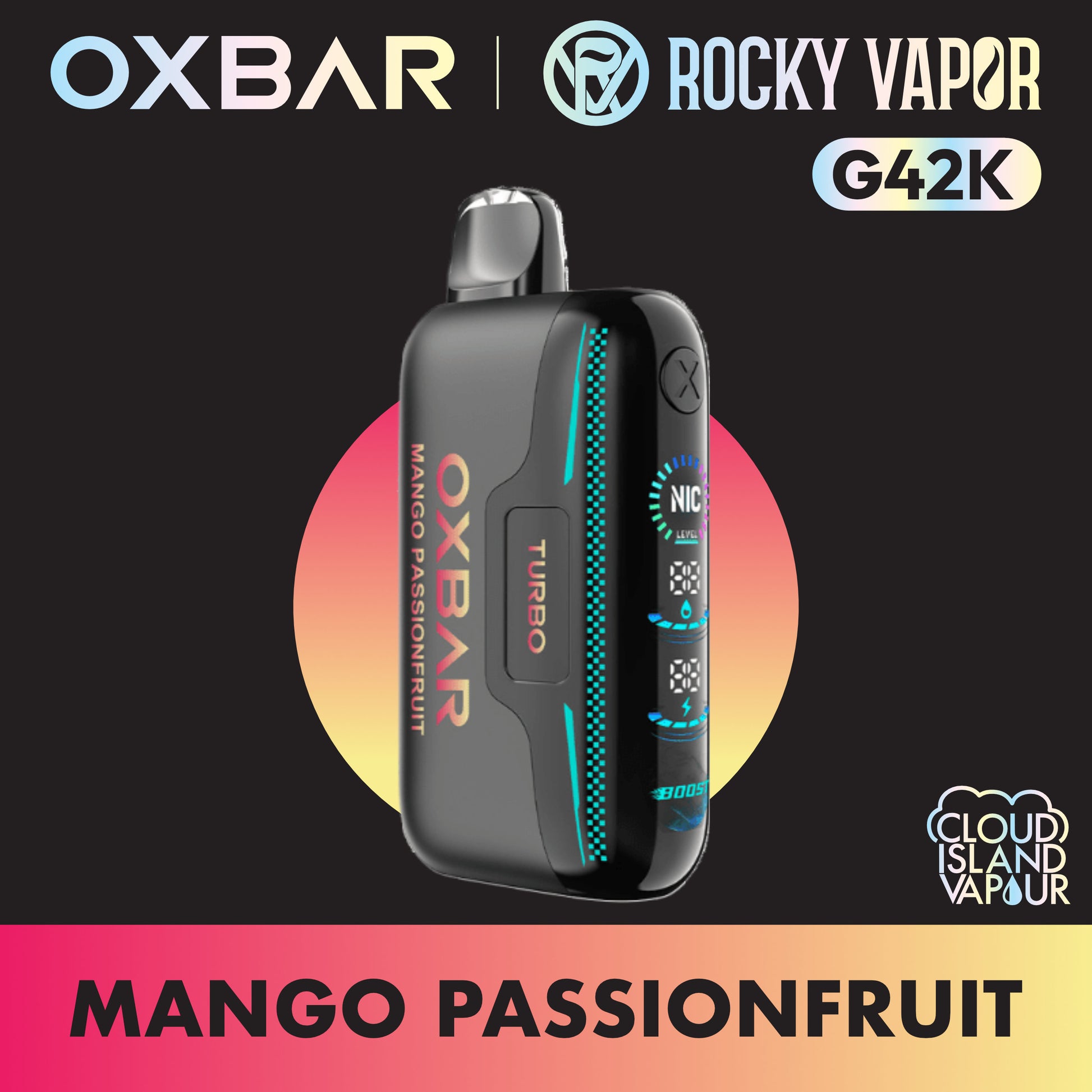 ROCKY VAPOR OXBAR G42K Mango Passionfruit