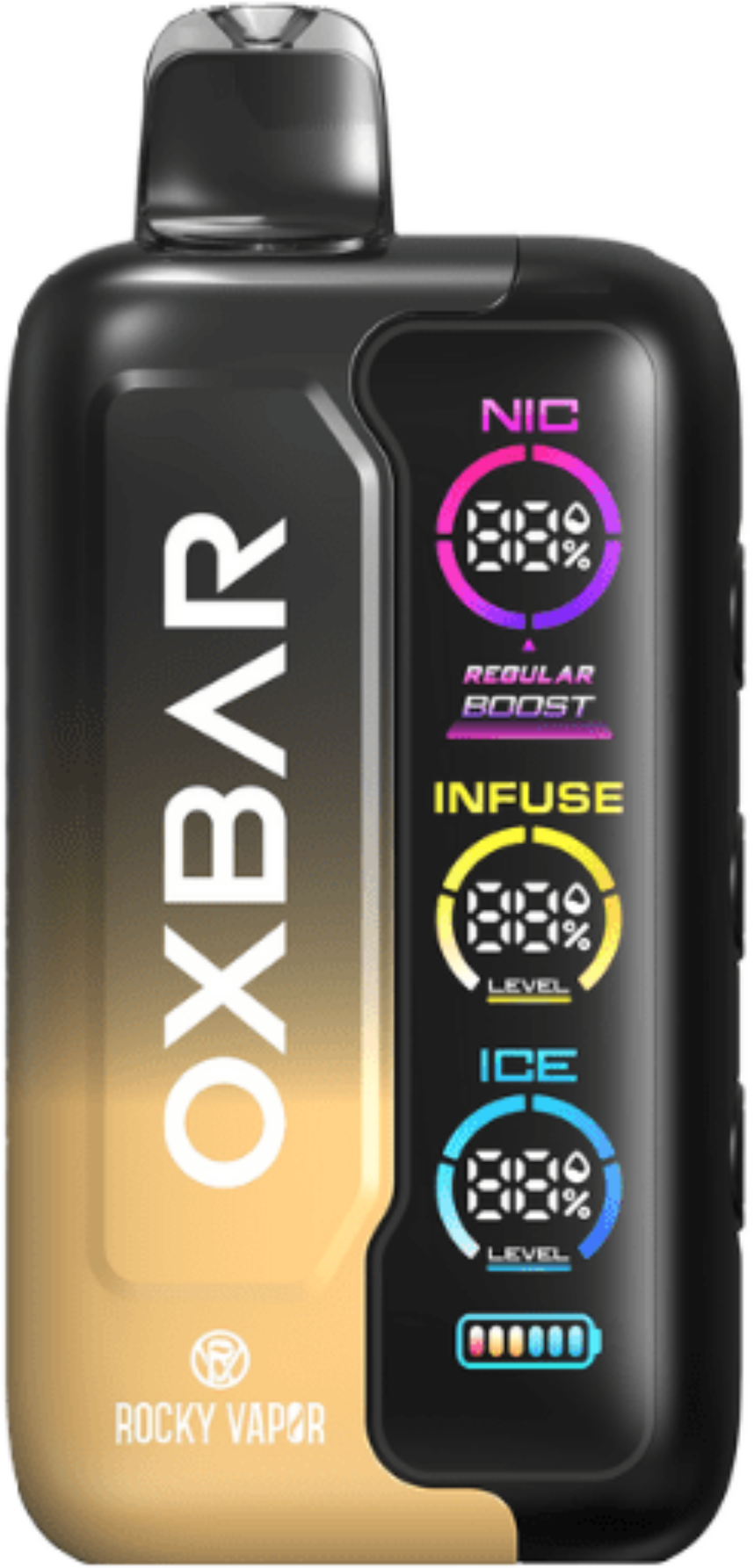 ROCKY VAPOR OXBAR TRI FUSION Disposable Vape Coconut Ice