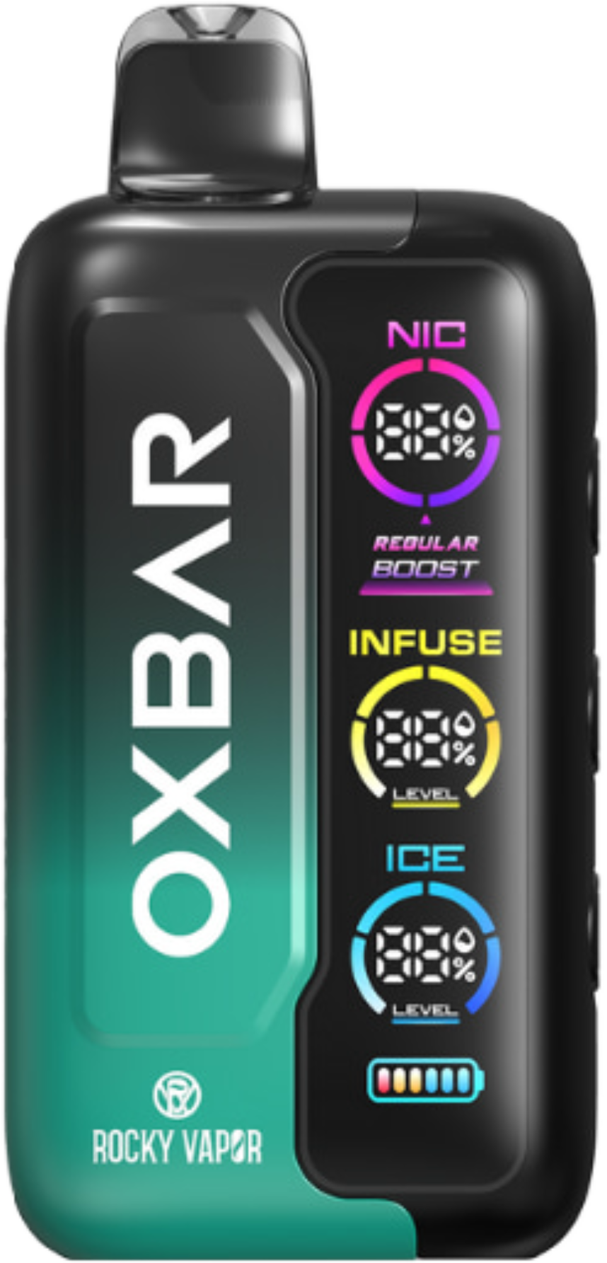 ROCKY VAPOR OXBAR TRI FUSION Disposable Vape Double Mint