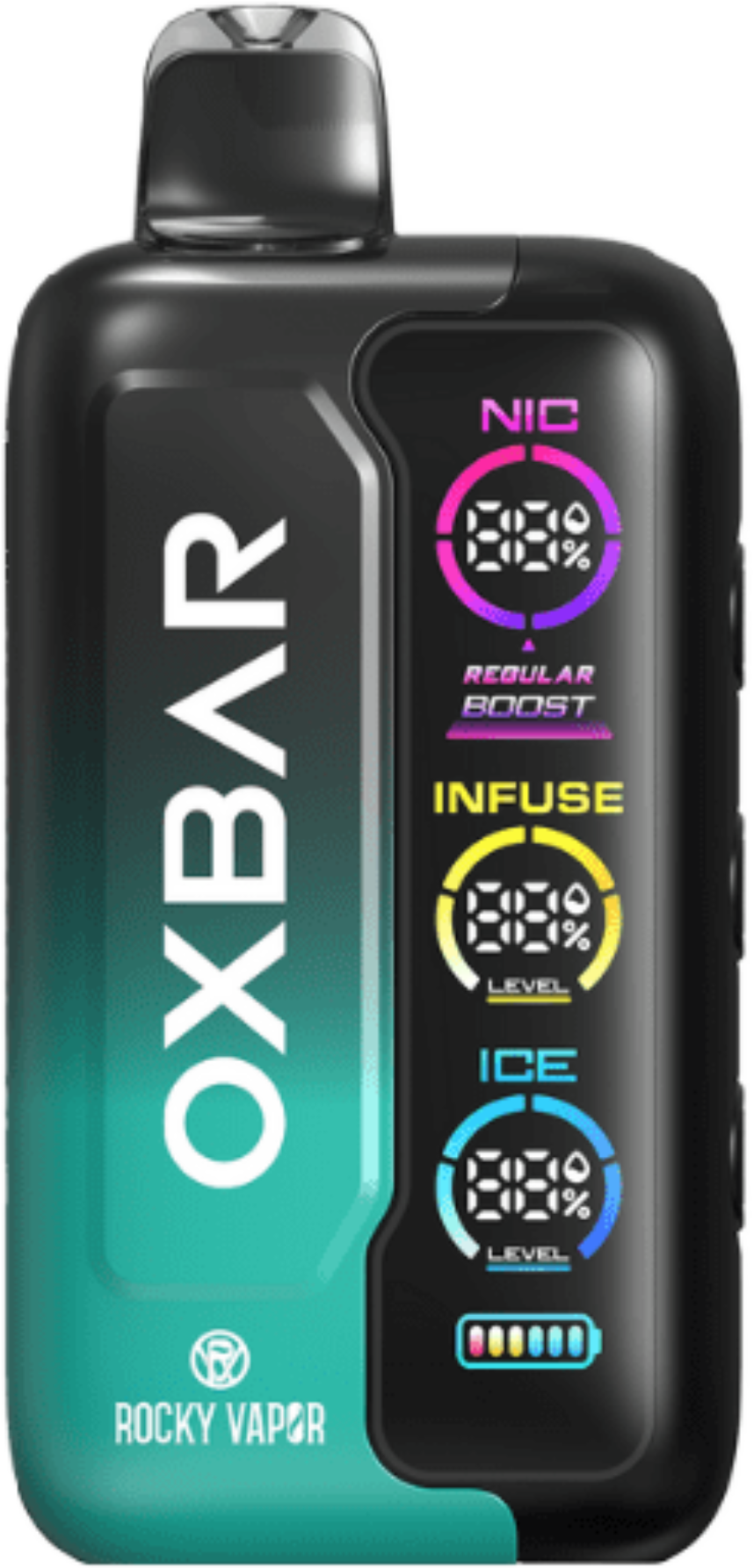 ROCKY VAPOR OXBAR TRI FUSION Disposable Vape Watermelon G