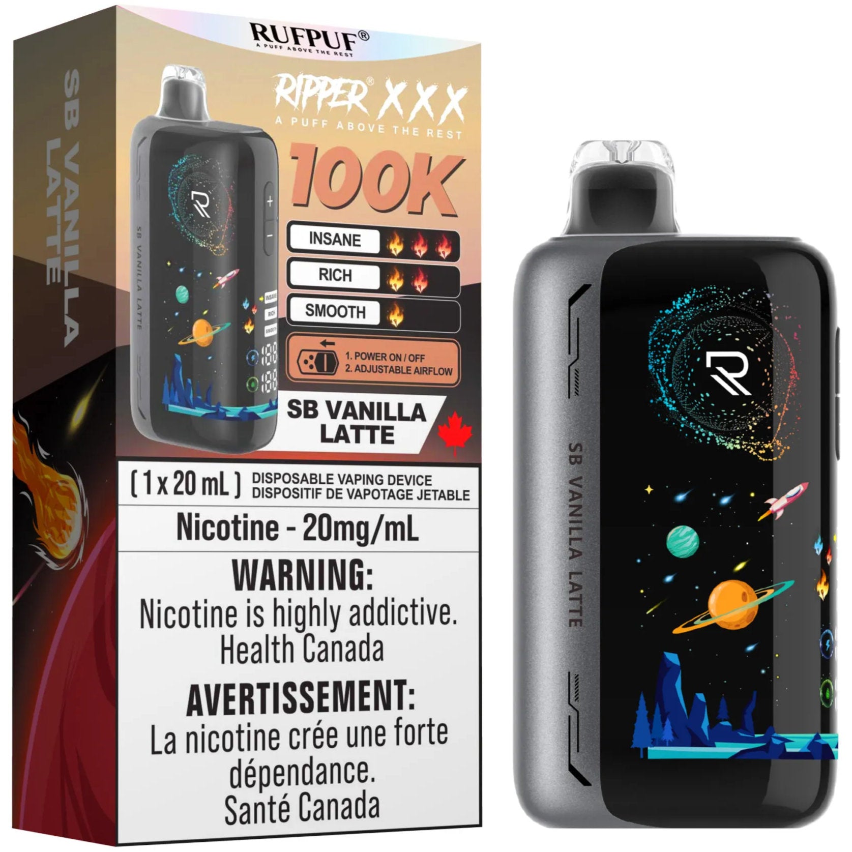 RUFPUF RIPPER XXX 100K SB Vanilla Latte