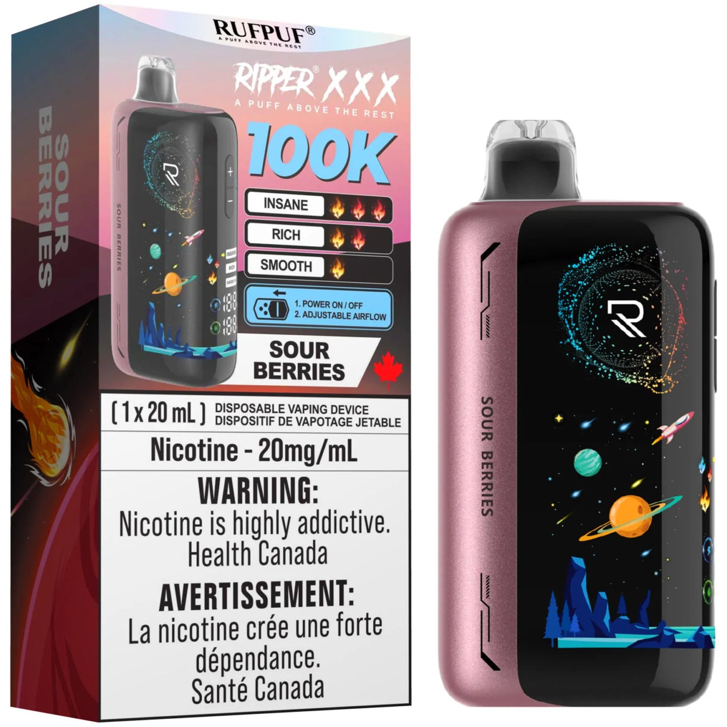 RUFPUF RIPPER XXX 100K Sour Berries