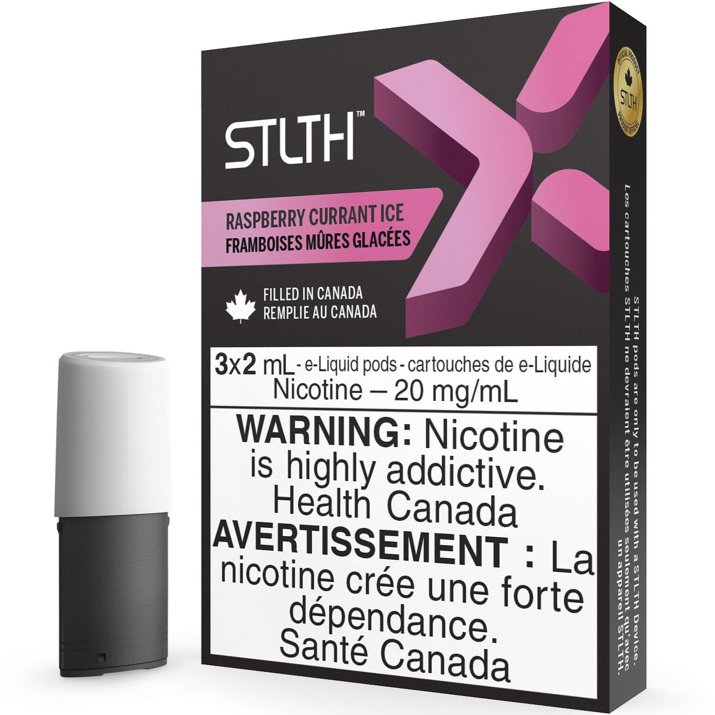 Raspberry Currant Ice STLTH X Pod Pack