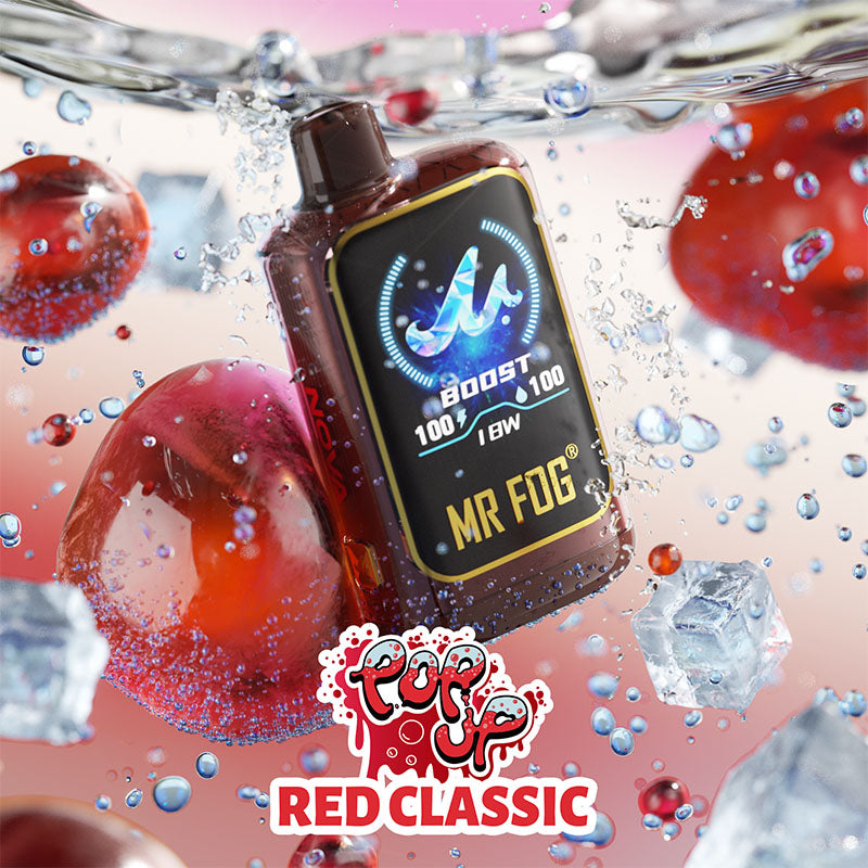 Red Classic MR FOG NOVA Popup Disposable Vape