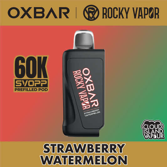 Rocky Vapor Oxbar Svopp 60K Prefilled Pod Strawberry Watermelon