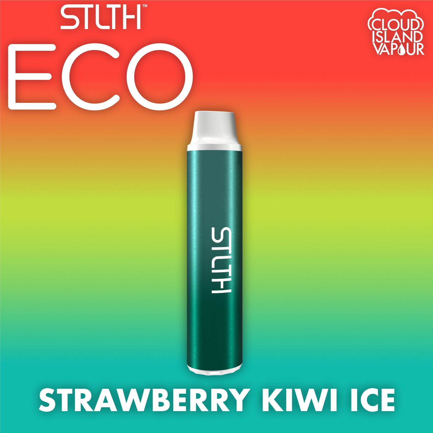 STLTH ECO Disposable Strawberry Kiwi Ice