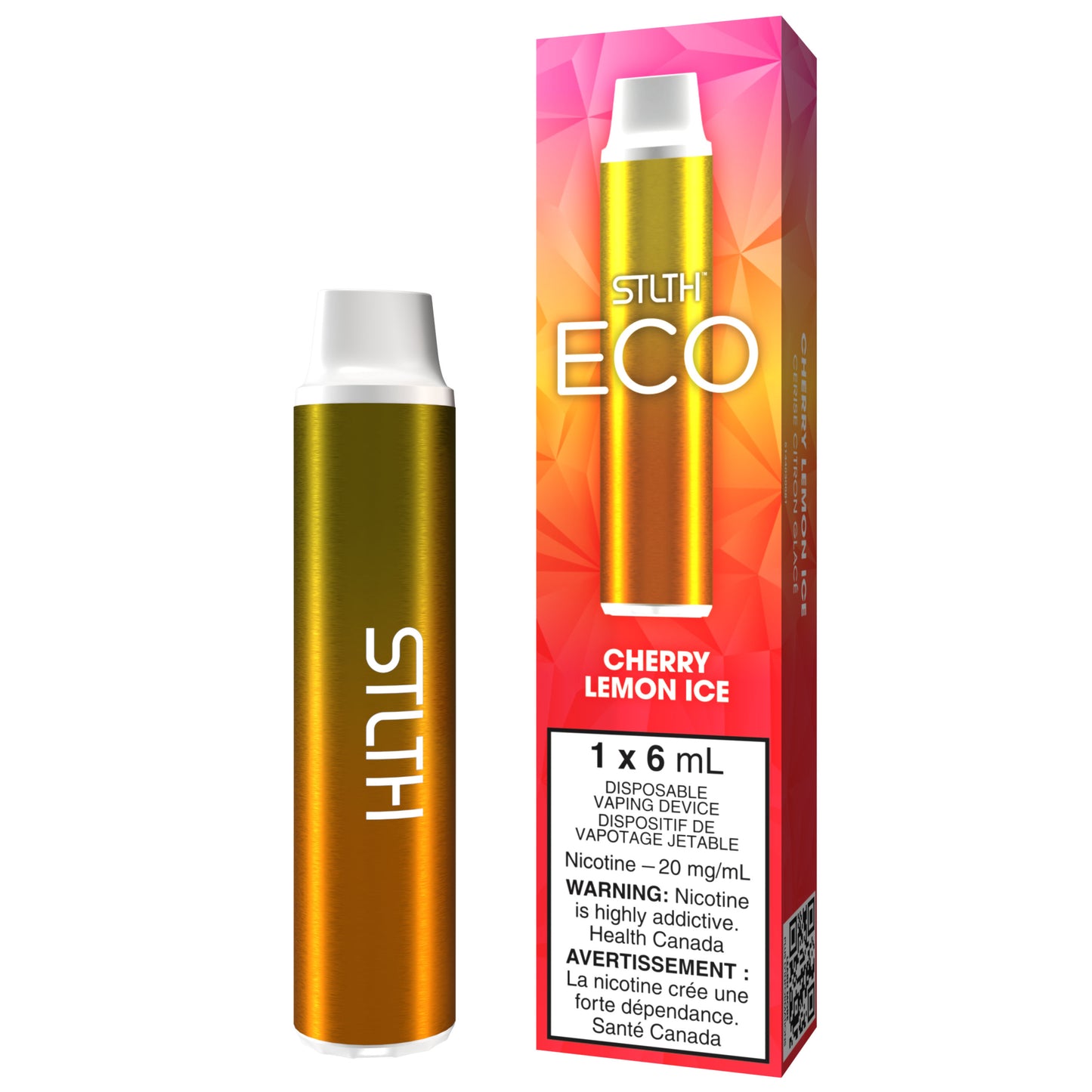 STLTH ECO Disposable Vape Cherry Lemon Ice
