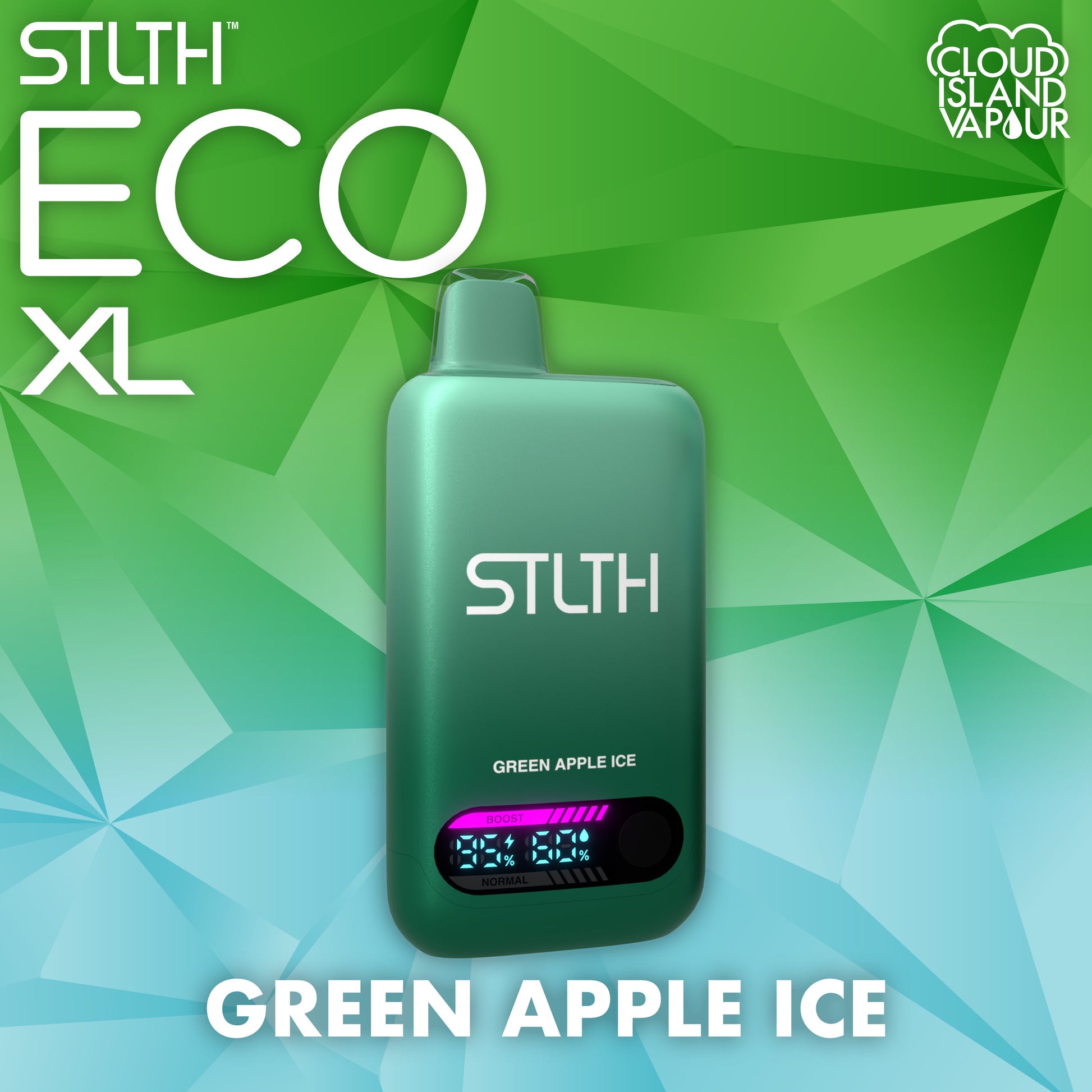 STLTH ECO XL Green Apple Ice