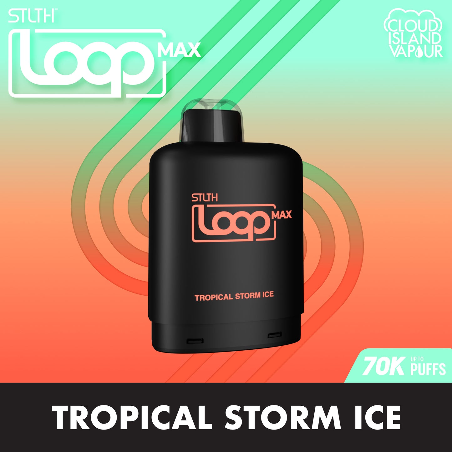 STLTH LOOP MAX Pod Pack Tropical Storm Ice