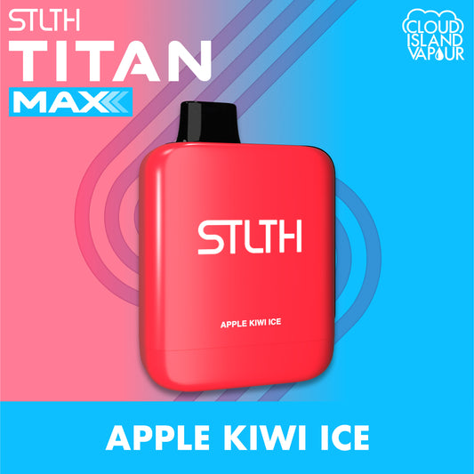 STLTH TITAN MAX Apple Kiwi Ice