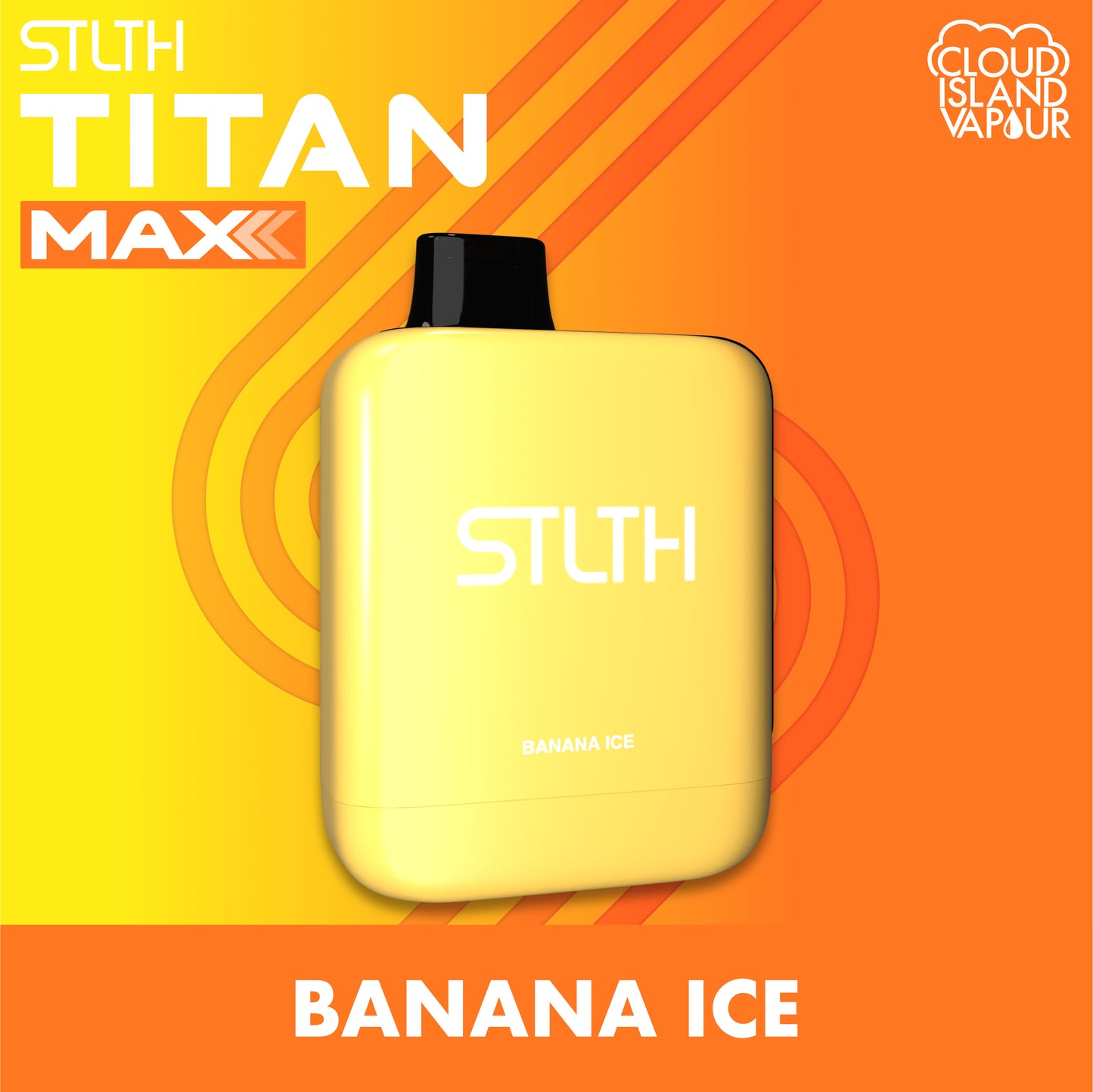 STLTH TITAN MAX Banana Ice