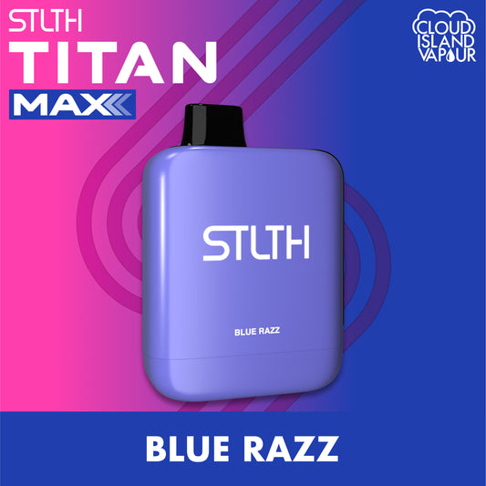 STLTH TITAN MAX Blue Razz