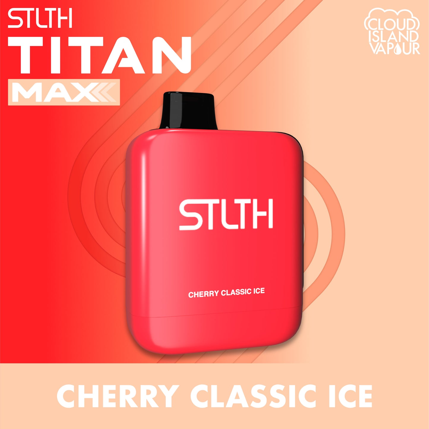 STLTH TITAN MAX Cherry Classic Ice