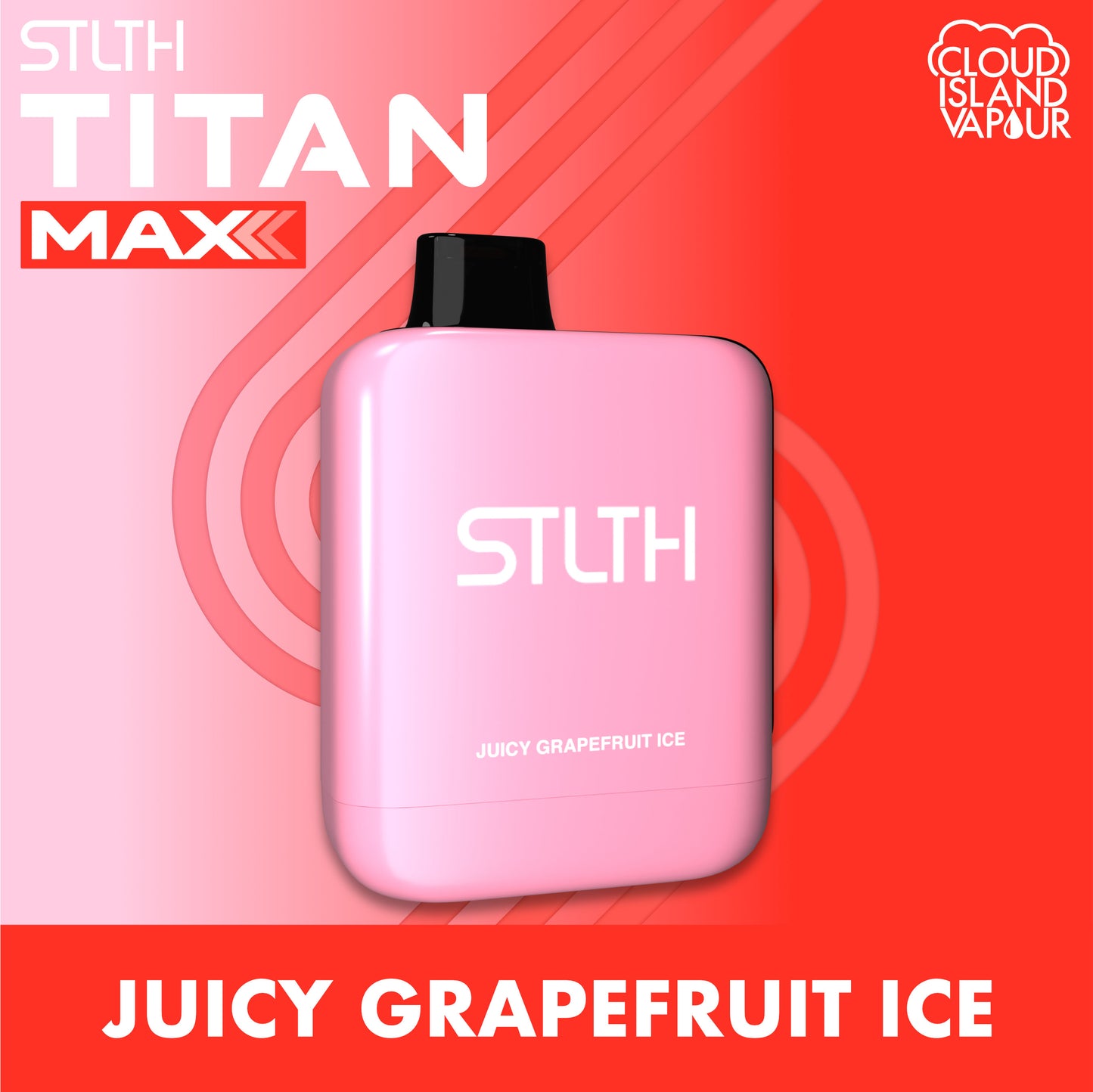 STLTH TITAN MAX Juicy Grapefruit Ice