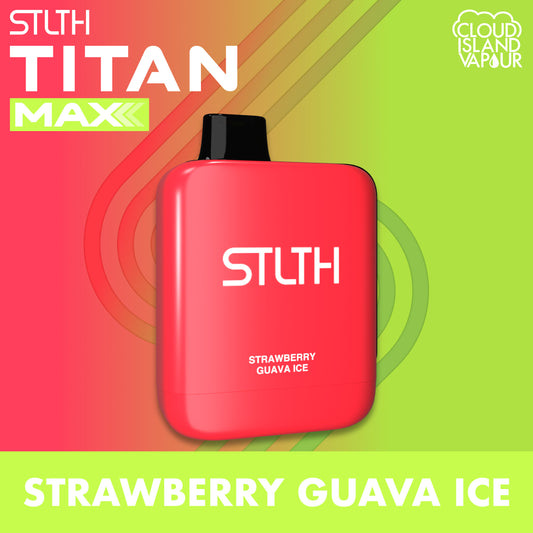 STLTH TITAN MAX Strawberry Guava Ice
