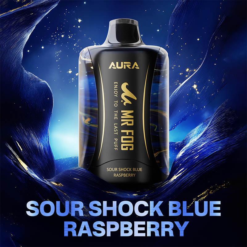 Sour Shock Blue Raspberry MR FOG AURA 60K