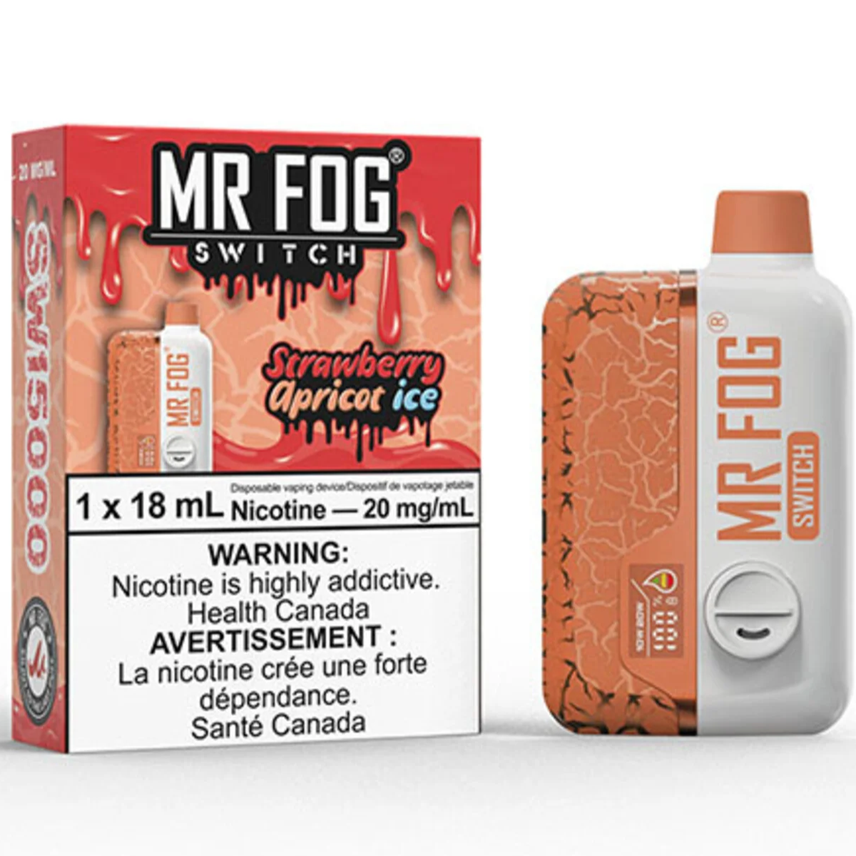 Strawberry Apricot Ice MR FOG SWITCH SW15000