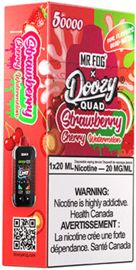 Strawberry Cherry Strawberry Watermelon DOOZY QUAD Disposable