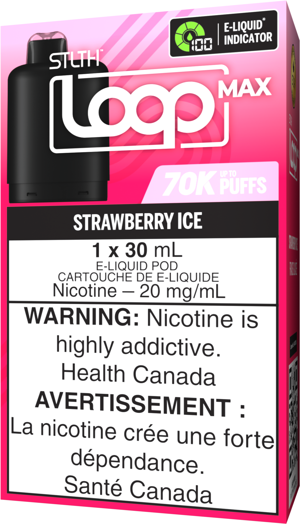 Strawberry Ice STLTH LOOP MAX Pod Pack