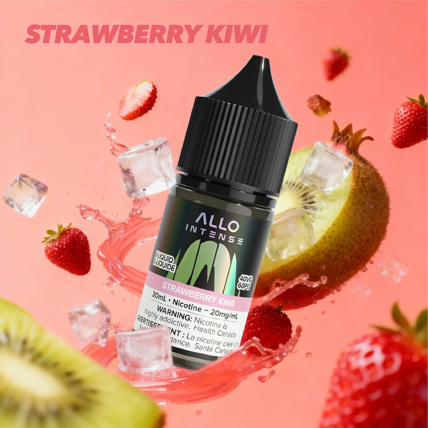 Strawberry Kiwi Allo Intense E-Liquid 30mL