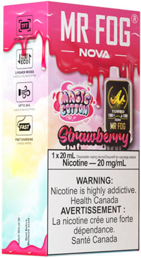 Strawberry MR FOG NOVA Magic Cotton