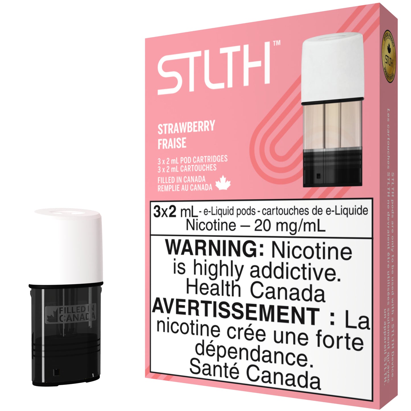 Strawberry STLTH Pod Pack